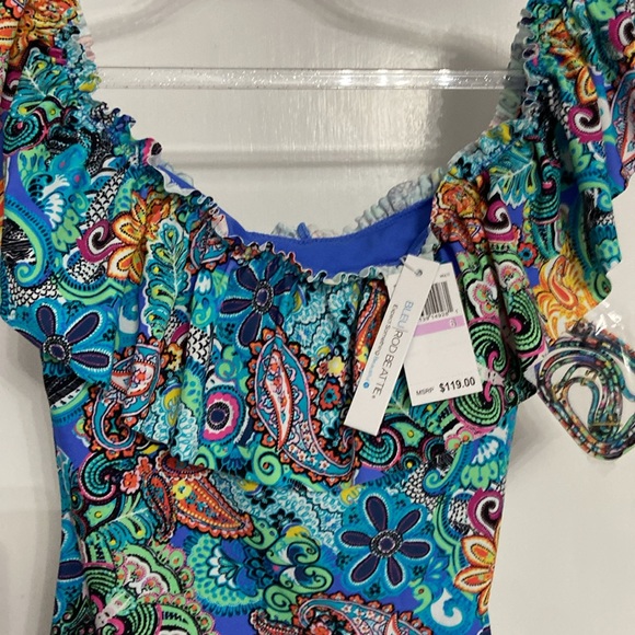 NWT Bleu Rod Beattie one pc swimsuit - Picture 4 of 7